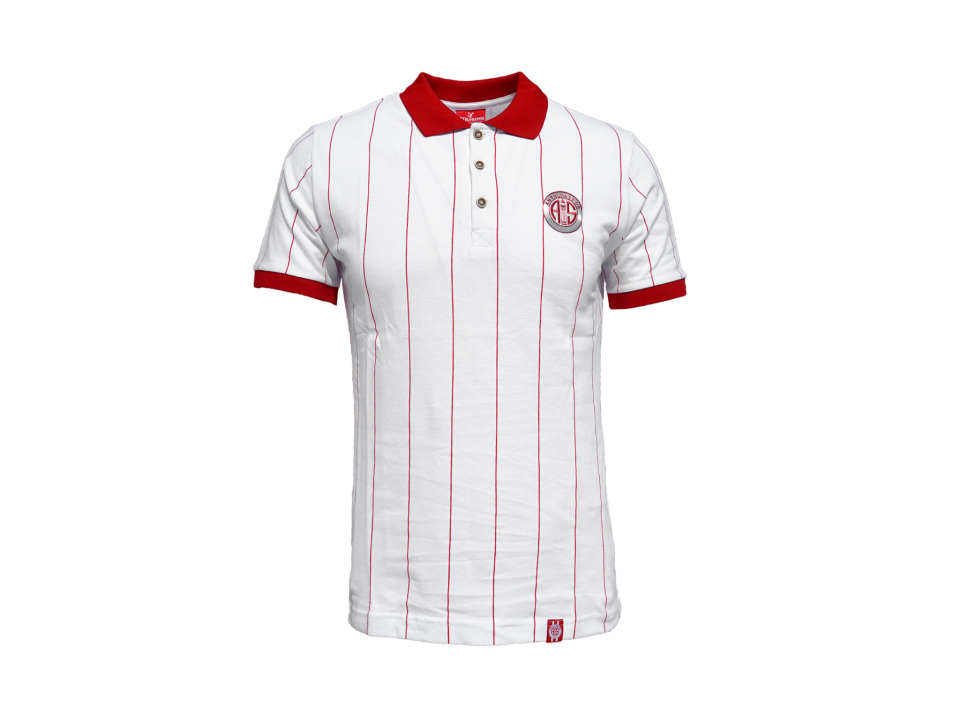 ANTALYASPOR ÇİZGİLİ PARLAK LOGO POLO YAKA TSHİRT