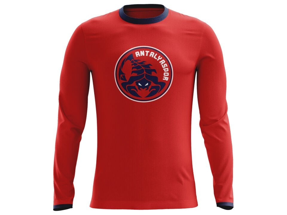 ANTALYASPOR ÇOCUK SIFIR YAKA UZUN KOL SWEAT