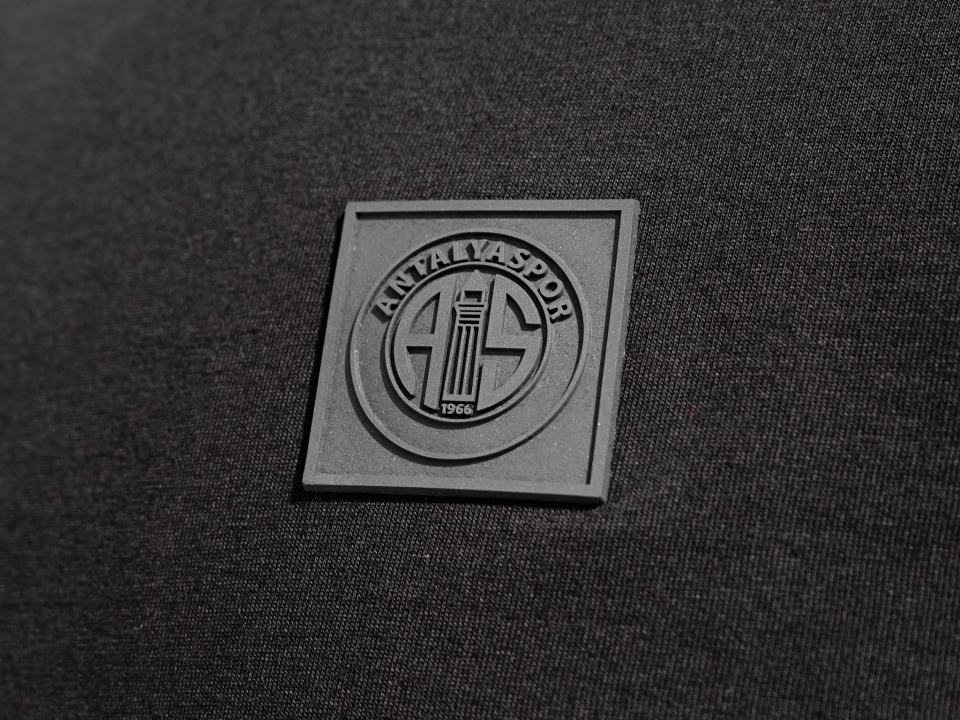 ANTALYASPOR KARE LOGO SİYAH TSHİRT