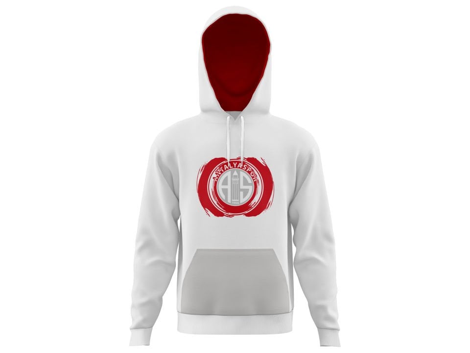 ANTALYASPOR ÇOCUK GRİ-BEYAZ TARAFTAR SWEAT