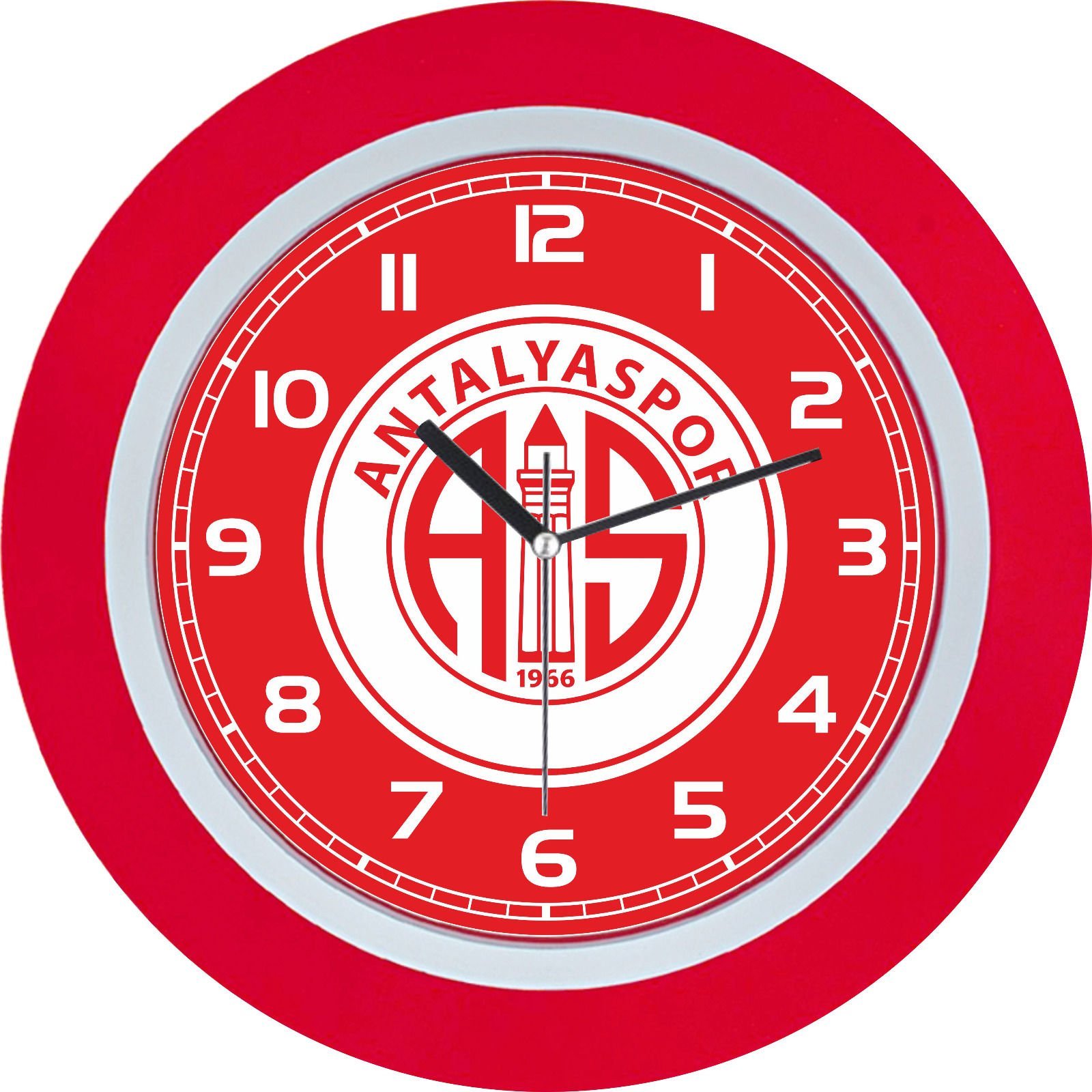 ANTALYASPOR LOGO DUVAR SAATİ