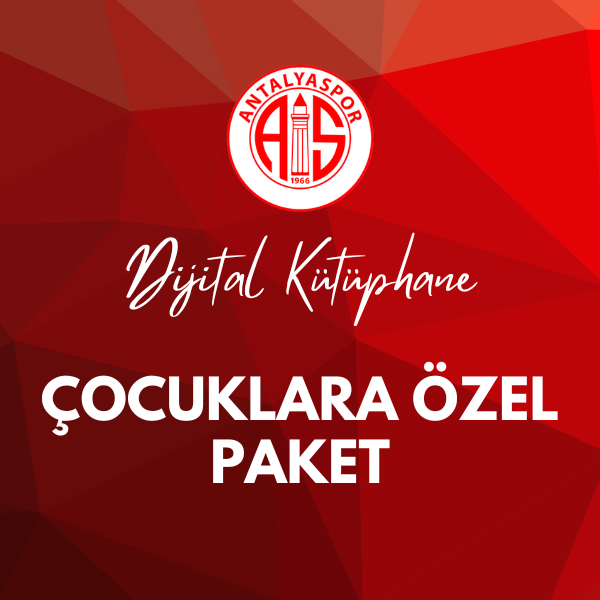 Antalyaspor Dijital Kütütüphane Çocuklara Özel Paket
