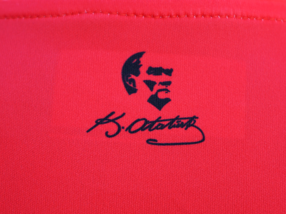 ANTALYASPOR ÇOCUK İNCE ÇİZGİLİ KIRMIZI FORMA