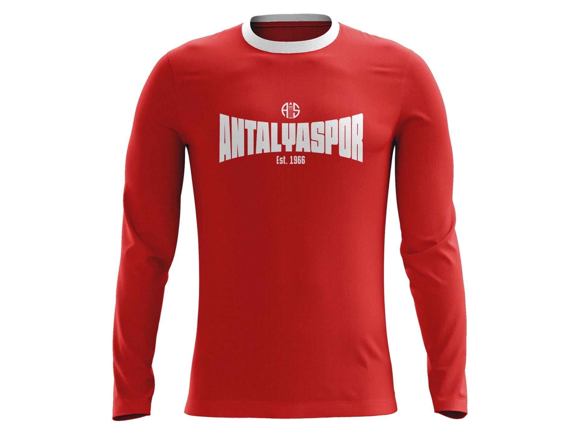 ANTALYASPOR KIRMIZI SIFIR YAKA UZUN KOL SWEAT