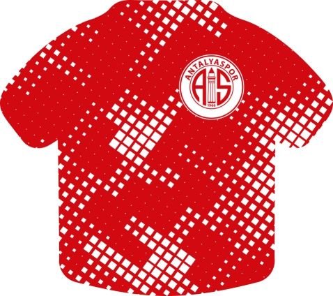 ANTALYASPOR  ANAHTARLIK  BENEKLİ KIRMIZI FORMA