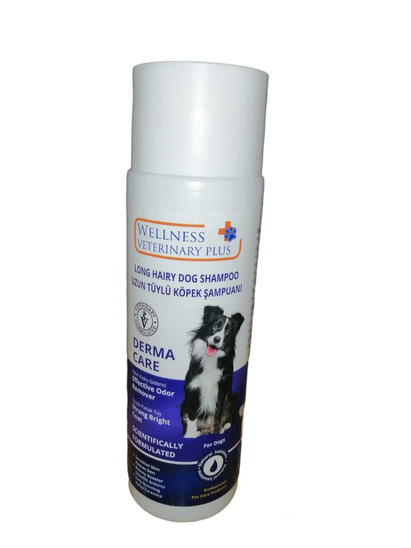 Wellness Veterinary Plus Uzun Tüylü Sıvı Köpek Şampuanı 250ml