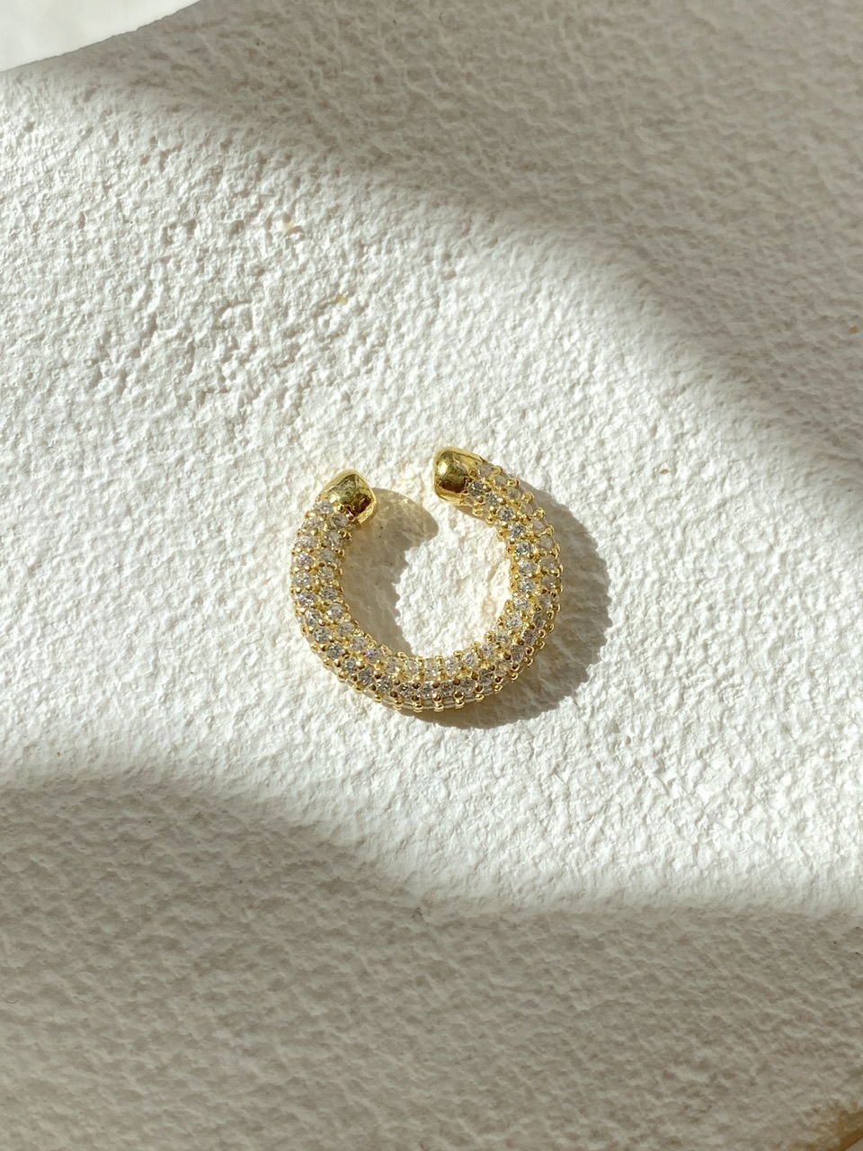 925 Gümüş | Full Taşlı Halka Ear Cuff