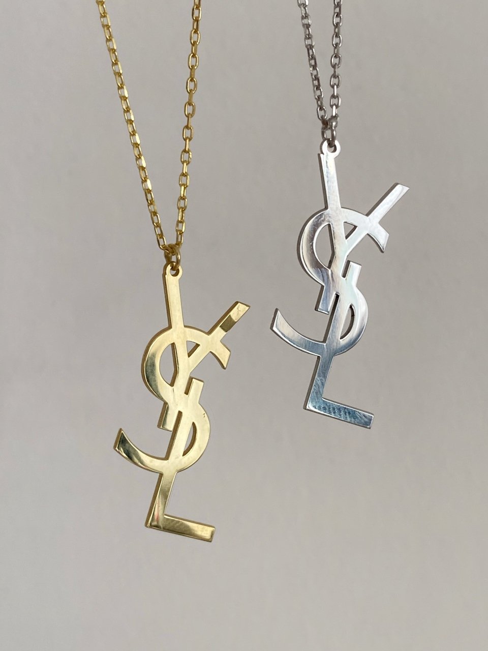 925 Silver  YSL Necklace