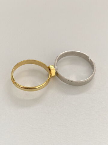 925 Gümüş | Birleşebilen Çivi Çift Yüzüğü