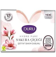 Duru Hydro Pure Sakura Çiçeği Kalıp Sabun 2x135 gr