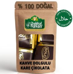 Bakkal Hasan Gaziantep  Kahve Dolgulu Kare Çikolata More