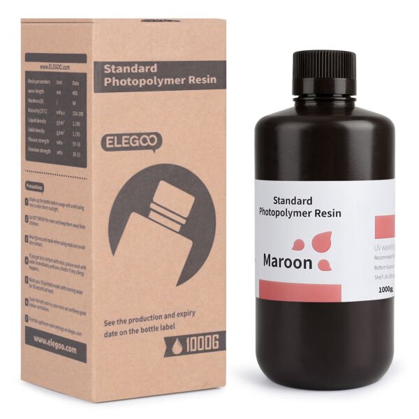 Elegoo Standart Reçine 1 Kg - Bordo