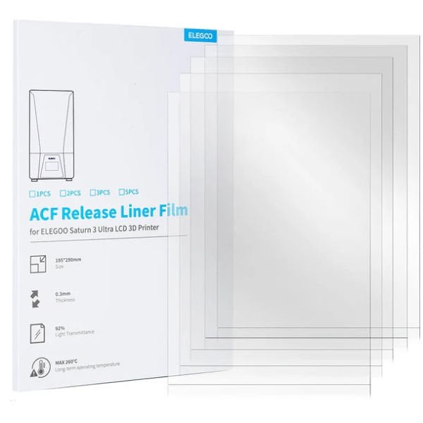 Elegoo Saturn 3 Ultra ACF Film (5 Adet)