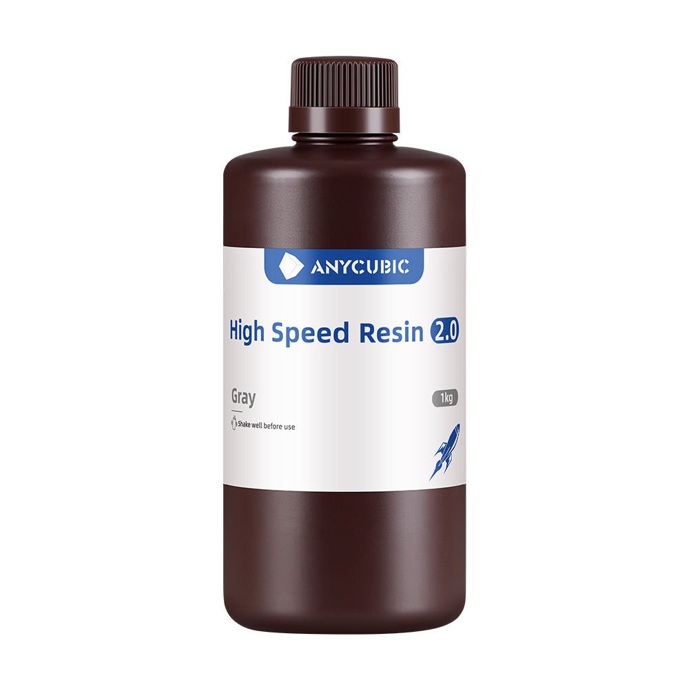 Anycubic High Speed Resin 2.0 1Kg - Gri - 20 ADET