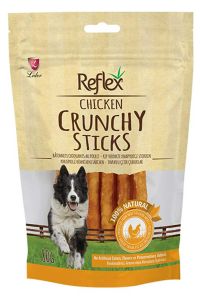 REFLEX KÖPEK TAVUK PARÇALI ÇITIR ÇUBUK 80GR