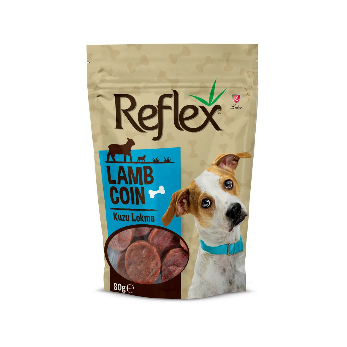 Reflex Kuzu Etli Pul Köpek Ödülü 80gr