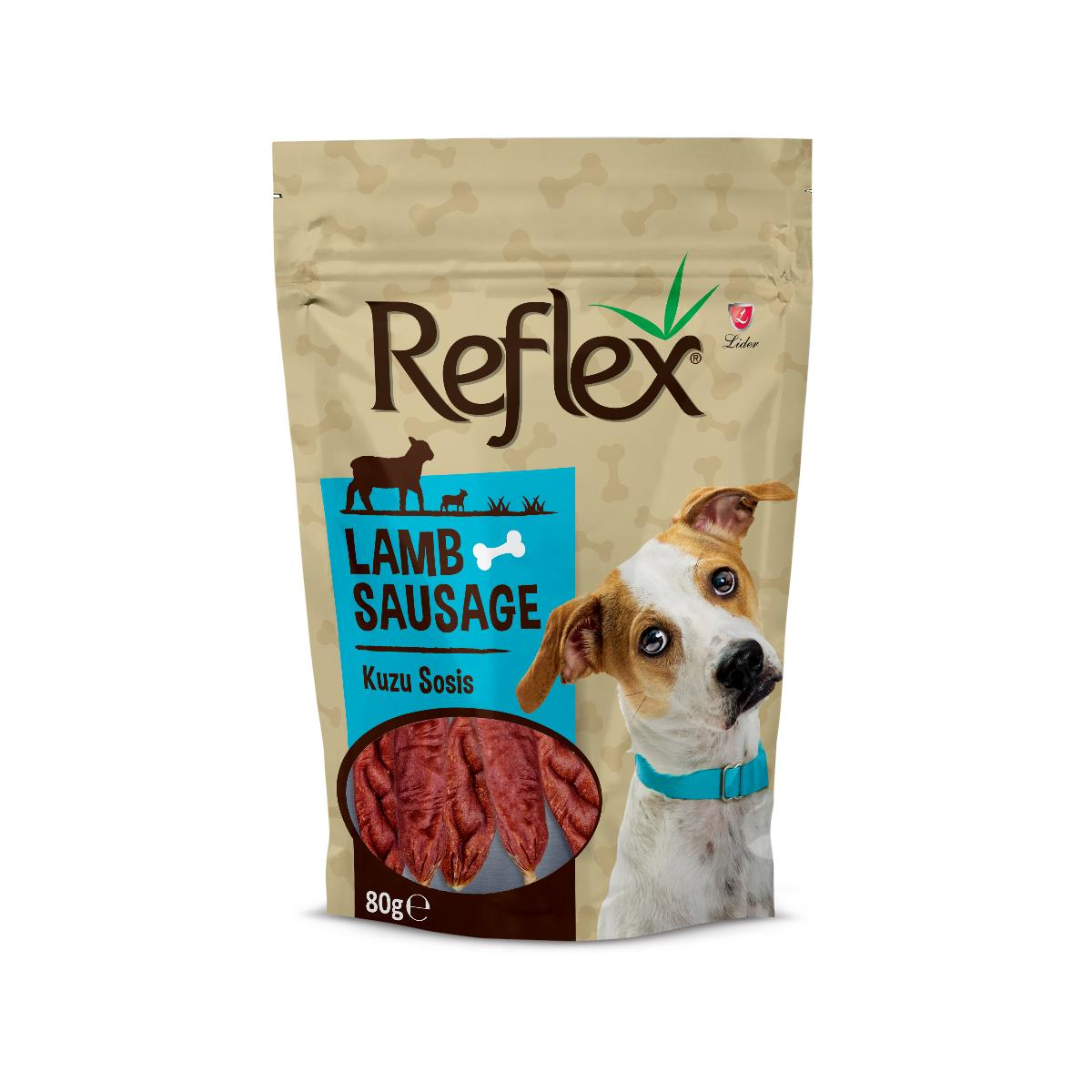 Reflex Yumuşak Kuzu Parçacıklı Köpek Ödülü 80gr