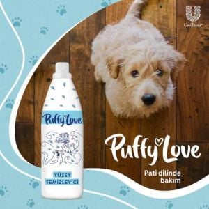 Puffy Love Kedi ve Köpek Beyaz Çiçek Kokulu Yüzey Temizleyici 960ml