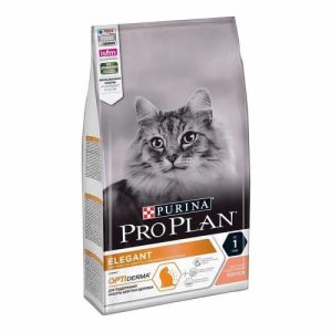 Pro Plan Elegant Derma Plus Hassas Deri Somonlu Yetişkin Kedi Maması 10kg