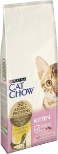 Cat Chow Kitten Tavuklu Yavru Kedi Maması 1kg (AÇIK)