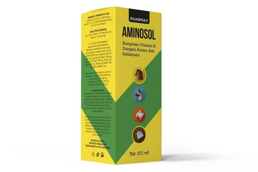 Pharmax Aminosol Vitamin ve Aminoasit Solüsyonu 150ml