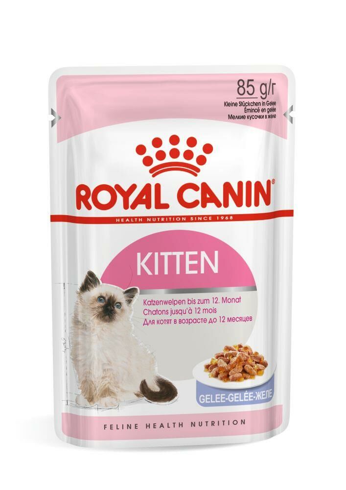 Royal Canin Pouch Kitten Jöle İçerisnde Yaş Yavru Kedi Maması 85gr