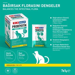 KIKI Kedi Probiyotik+Prebiyotik Saşe 7x1gr
