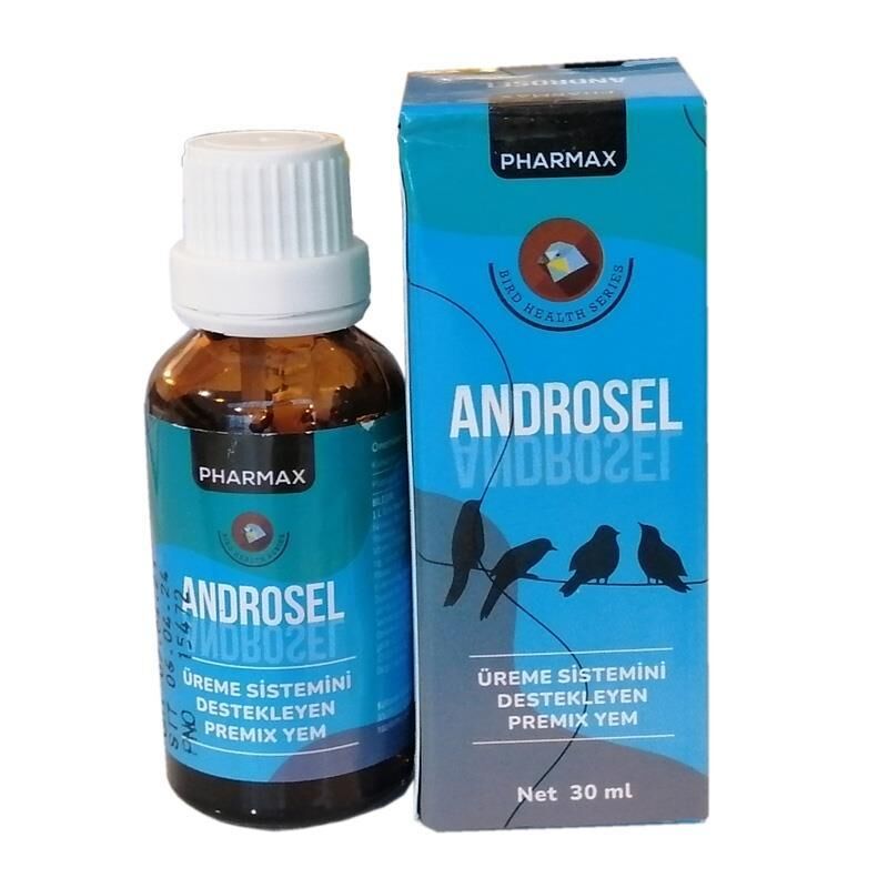 Pharmax Androsel Kuş Üreme Sistemi Desteği 30ml