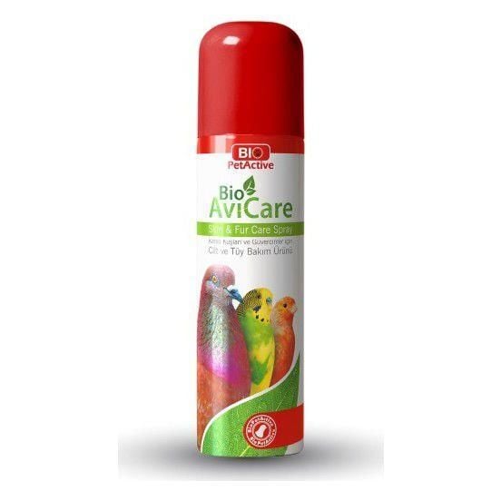 Bio PetActive Avicare Kuşlar İçin Deri ve Tüy Bakım Spreyi 150ml