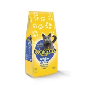 Econature Balıklı Yetişkin Kedi Maması 15kg