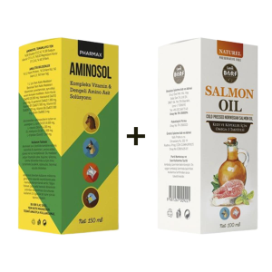 Pharmax Aminosol 150ml & Barf Salmon Oil 100ml Avantaj Paketi