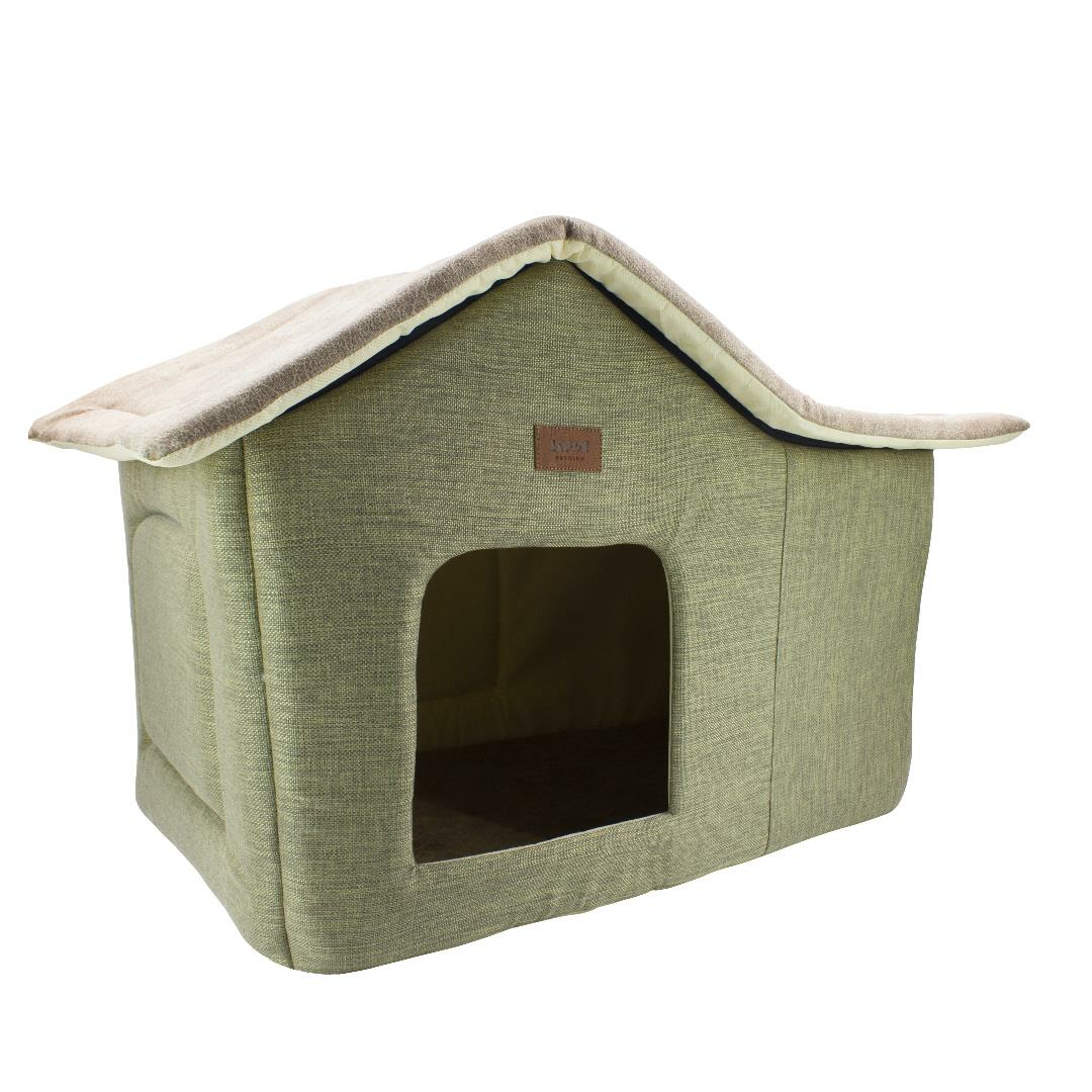 Lepus Cabin Kulübe Yatak Haki 55x35x45cm