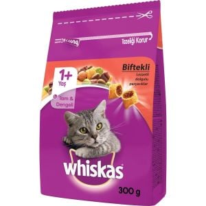 Whiskas Sığır Etli Yetişkin Kedi Maması 300gr