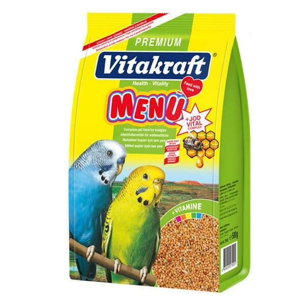 Vitakraft Muhabbet Menu Premium+Jod Vital 500gr