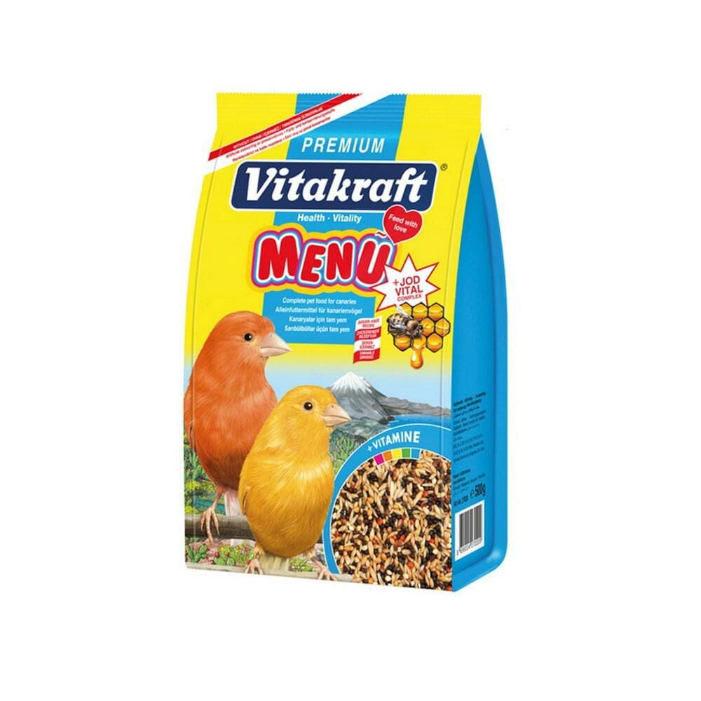 Vitakraft Menü Premium Kanarya Kuş Yemi 500gr