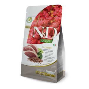 N&D Quinoa Neutered Ördek Kinoa Aromalı Kısırlaştırılmış Kedi Maması 1.5kg