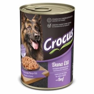 Crocus Dana Etli Yetişkin Köpek Yaş Mama 400gr