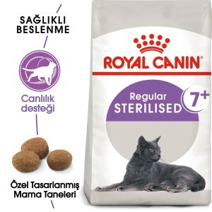 Royal Canin Sterilised 7+ Yaşlı Kısır Kedi Maması 1,5 Kg