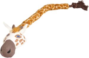 Flamingo İpli Zürafa Köpek Oyuncağı 63,5cm