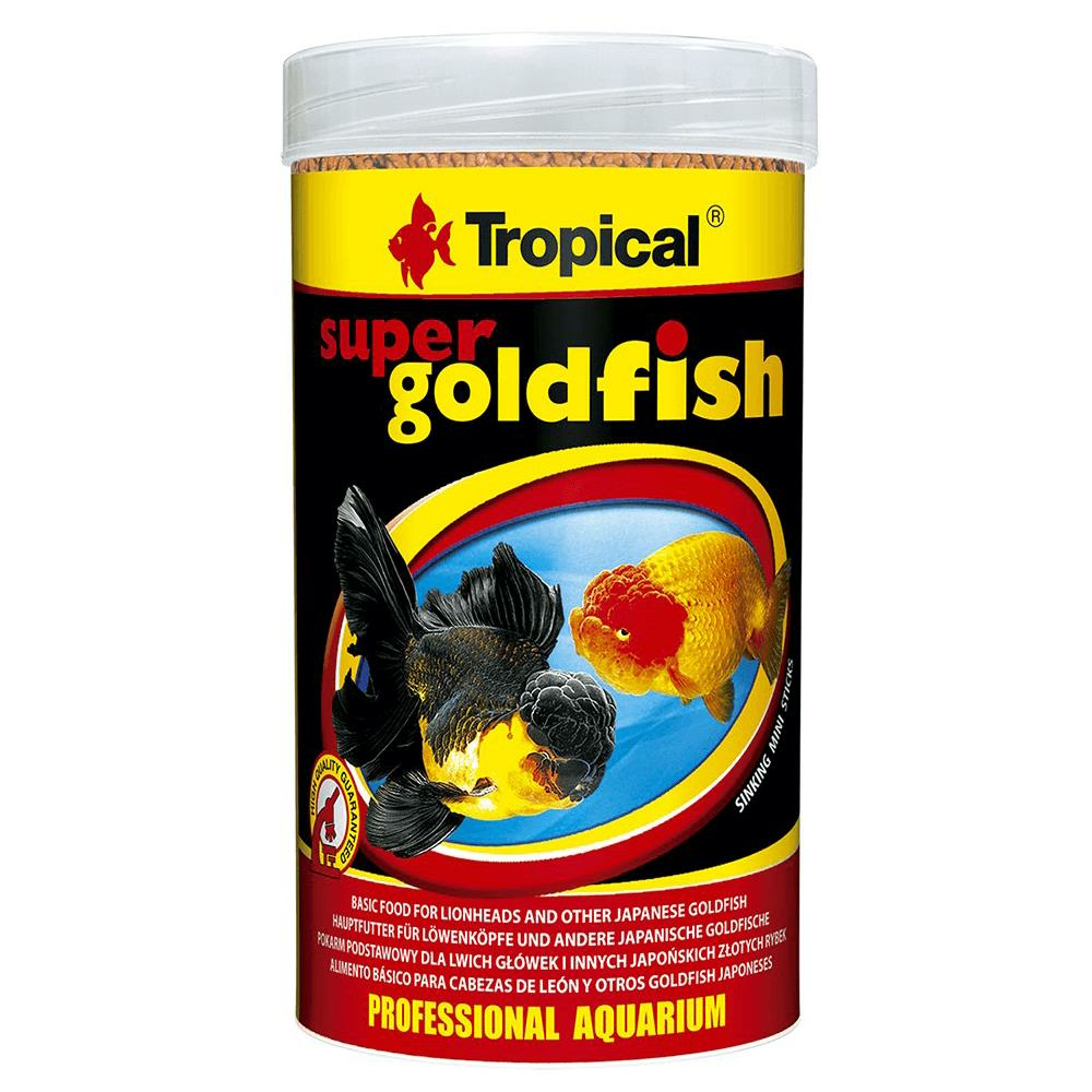 Tropical Super Goldfish Mini Sticks Japon Balıkları İçin Küçük Boy Süper Çubuk Balık Yemi 150gr (250ml)