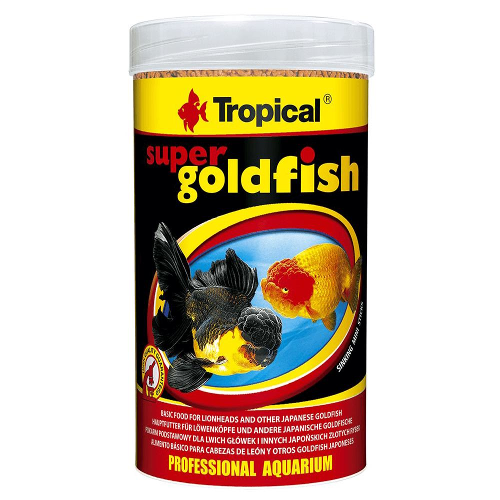 Tropical Super Goldfish Mini Sticks Japon Balıkları İçin Küçük Boy Süper Çubuk Balık Yemi 60gr (100ml)