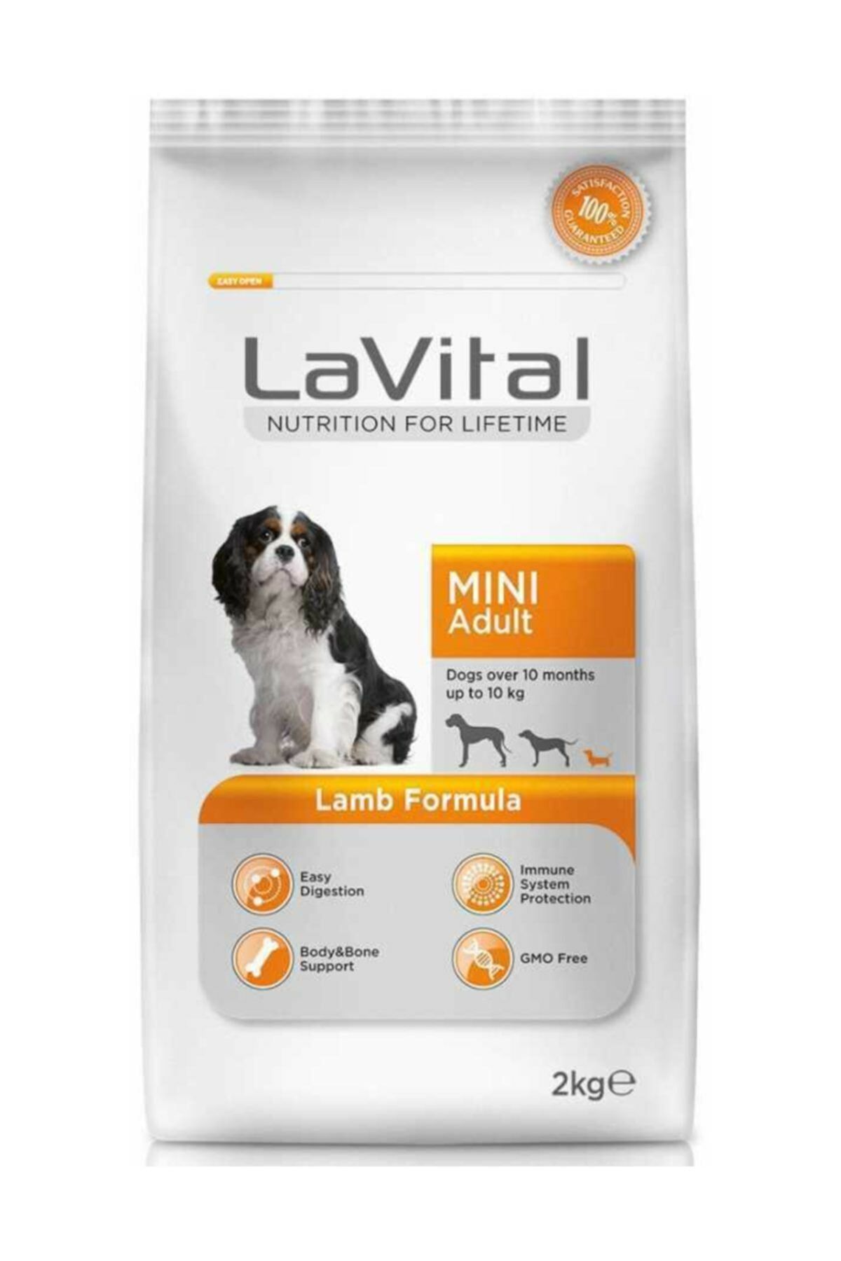 LaVital Mini Adult Kuzu Etli Küçük Irk Yetişkin Köpek Maması 2Kg