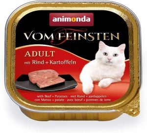 Animonda Vom Feinsten Sığır Etli ve Patatesli Yetişkin Kedi Konservesi 100gr