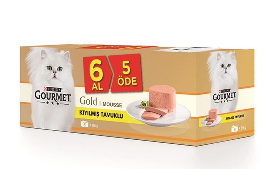 Gourmet Gold (5+1) Multipack Kıyılmış Tavuklu