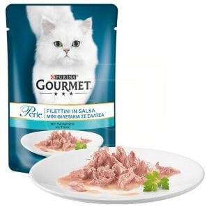 Gourmet Perle Pouch Izgara Ton Balıklı Kedi Yaş Maması 85gr