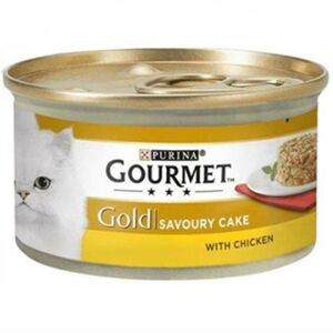 Gourmet Gold Savoury Cake Tavuklu Kedi Konservesi 85gr