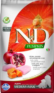 N&D PUMPKIN TAHILSIZ KÖPEK  TAVUK & NAR PUPPY MEDIUM MAXI  2.5KG