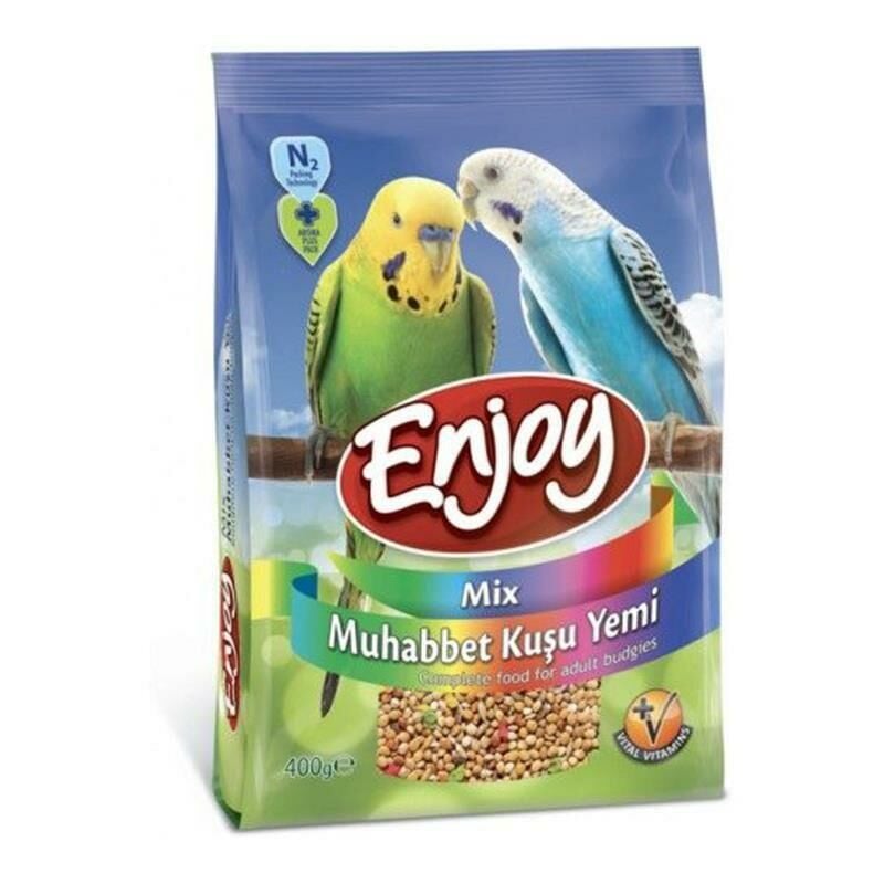 ENJOY MUHABBET KUŞU YEMİ MIX 400GR