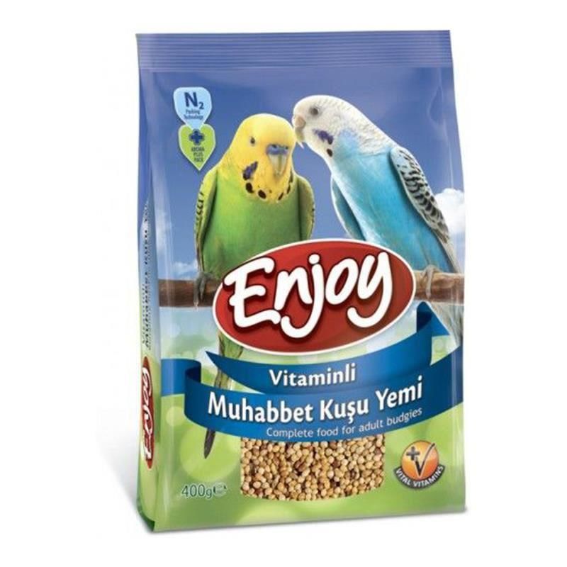 ENJOY MUHABBET KUŞ YEMİ VİTAMİNLİ 400GR