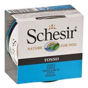 Schesir Jel İçinde Ton Balıklı Konserve Köpek Maması 150gr